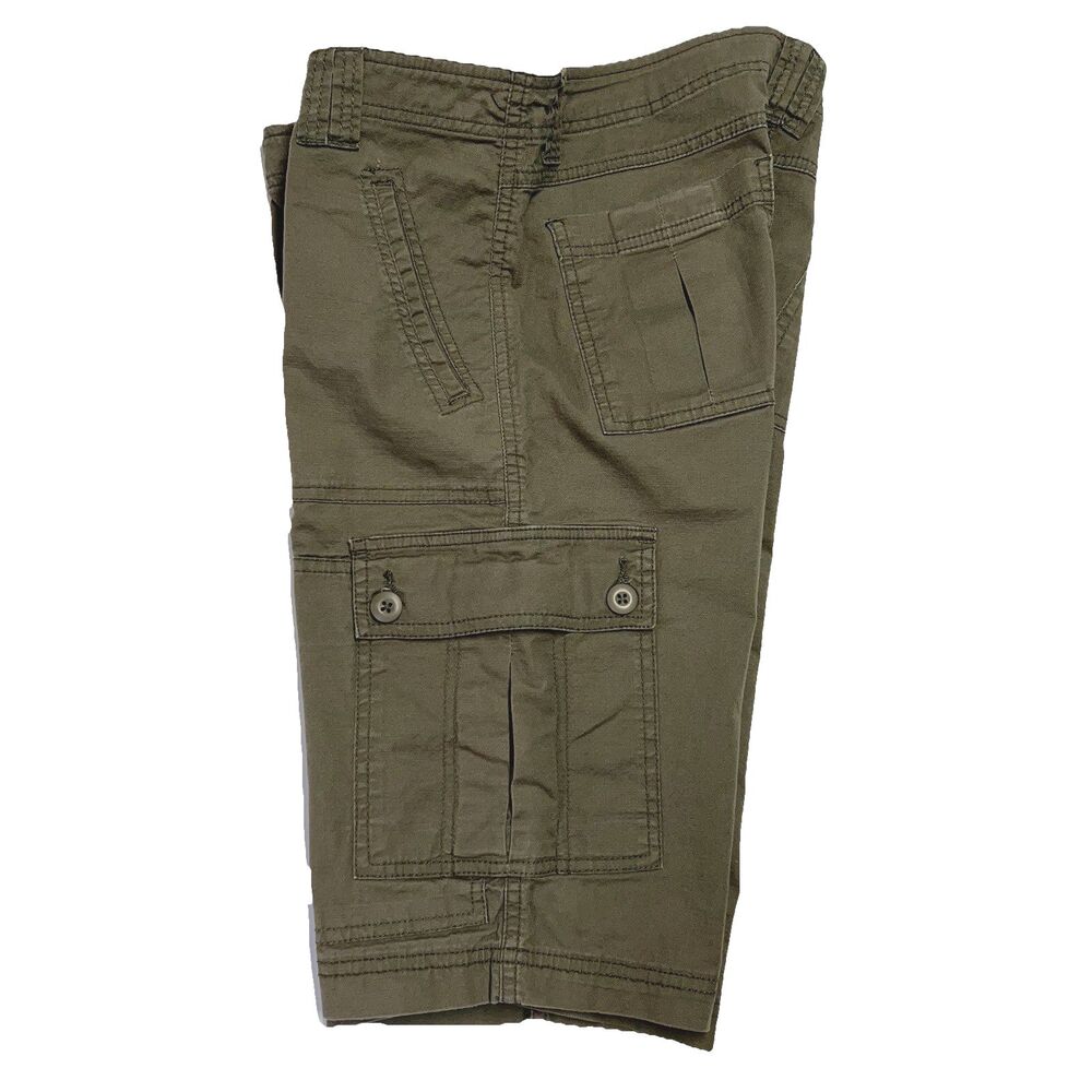 Prana Women's Low Rise Bermuda Cargo Shorts Outdoor 12.5" Inseam Size 6 Green - Picture 2 of 13
